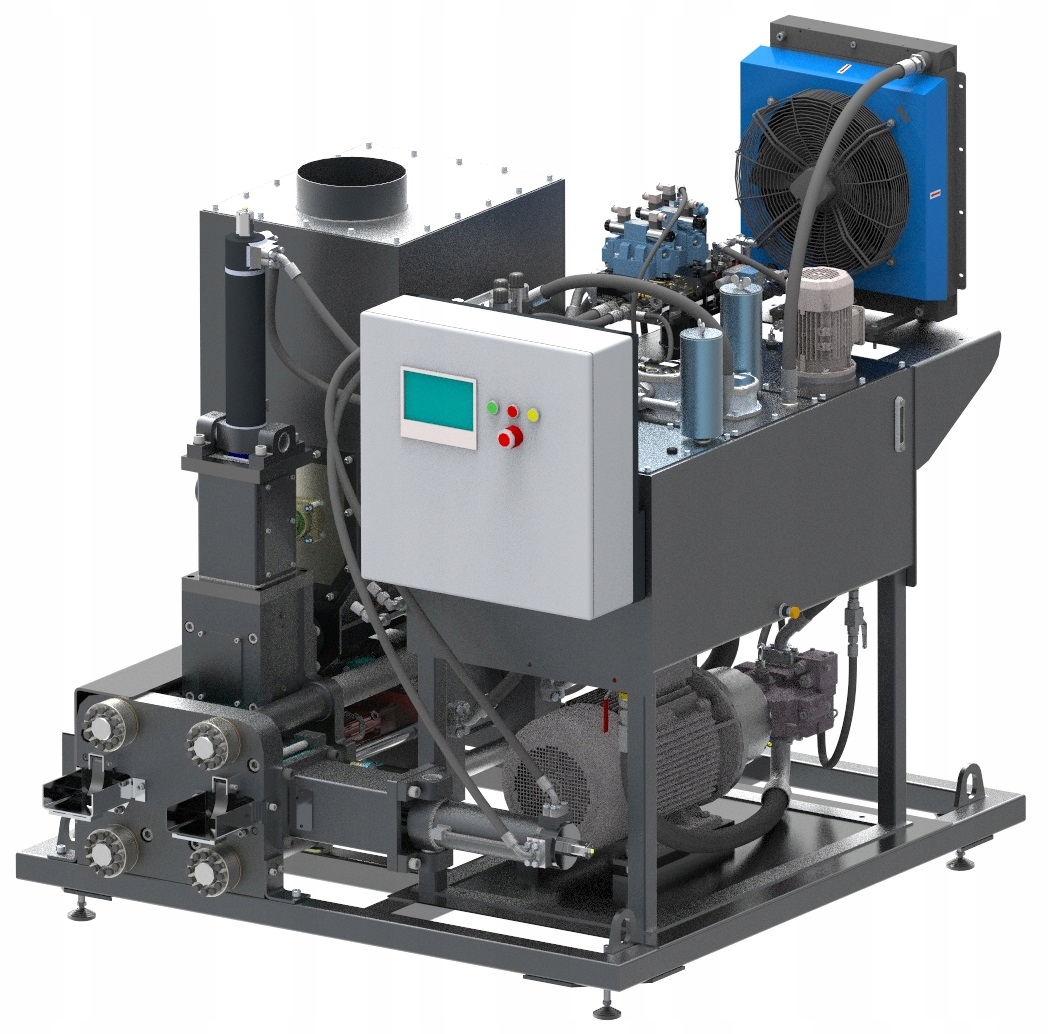 Hydraulický briketovací lis WROPOL 150 mm 30 kW